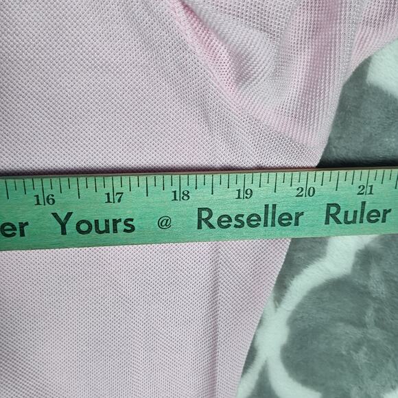 Louis Castel Golf Polo Shirt Long Sleeve Pink Large - Picture 5 of 10